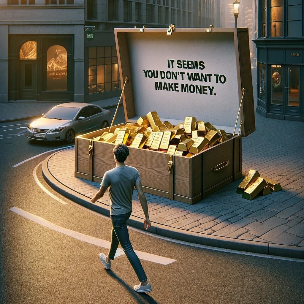 "These People No Wan Make Money"